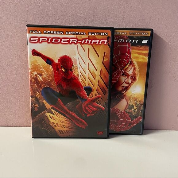 Spider-Man 1 & 2 2-Disc DVDs - Picture 1 of 10